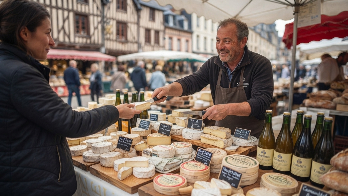 Market and Cheese Trail